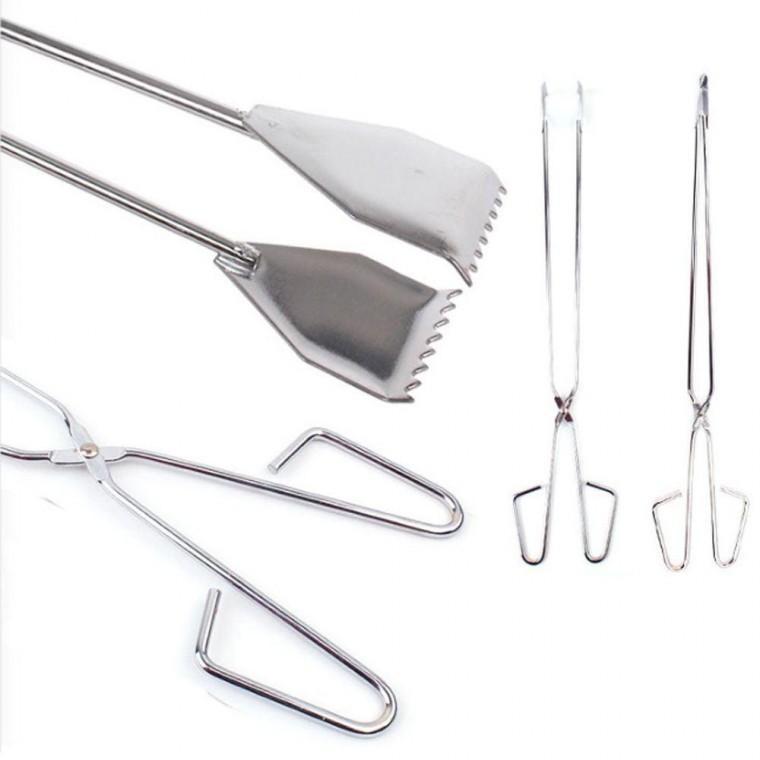 BBQ 스트롱 숯집게 55cm 캠핑 불관리 안전 숯집게