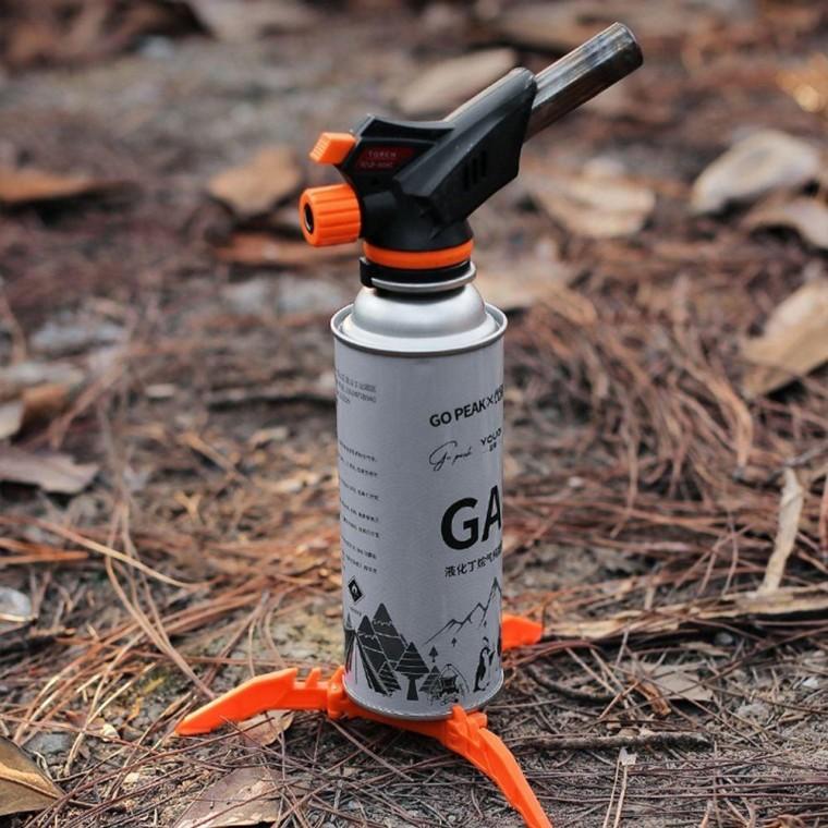 캠핑 아웃도 이소가스 부탄가스 거치대 받침대