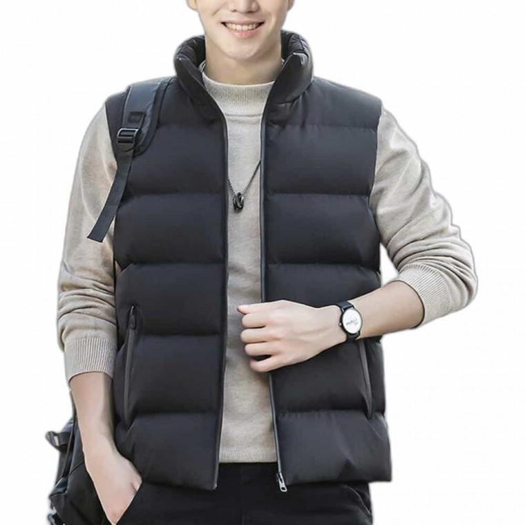 하이넥 패딩 조끼 등산조끼 남자베스트 남자조끼 따뜻한조끼 바이크조끼 낚시조끼 목수조끼 라이더조끼 작