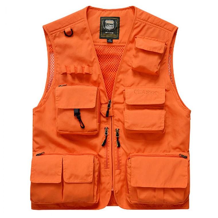 레저 낚시 등산 다용도 포켓 작업 안전 조끼
