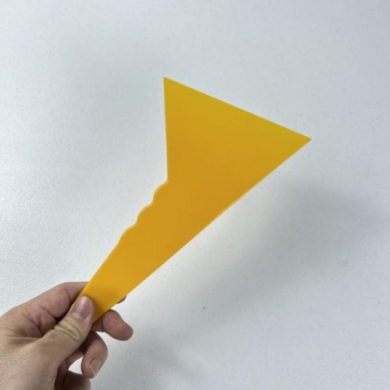 다용도 플라스틱 헤라 스크래퍼 껌칼