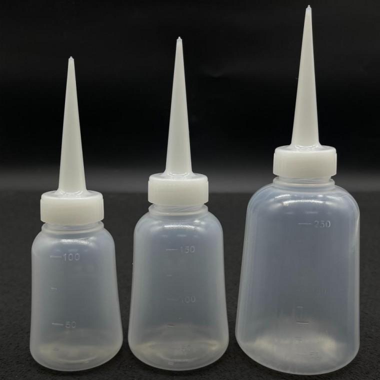줄눈 공병 튜브 용기 100ml 작업용 반투명 연질 소분용 뾰족 다용도