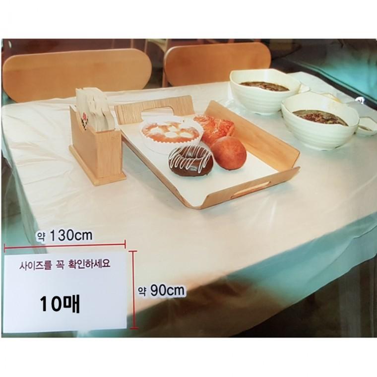 다용도위생식탁보 10매 일회용식탁보 비닐식탁보