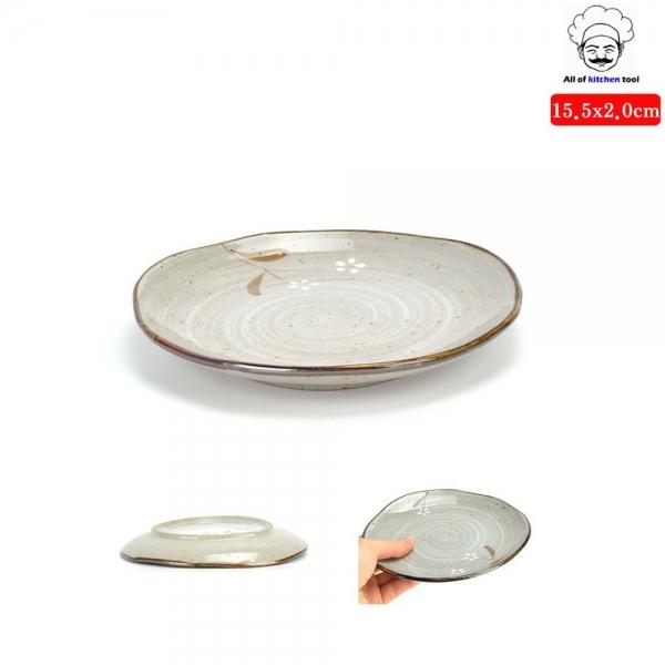 로코 설화 도자기원형접시 15.5cm