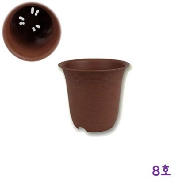 가벼운 토기화분 8호(약 지름25.2x높이25cm)