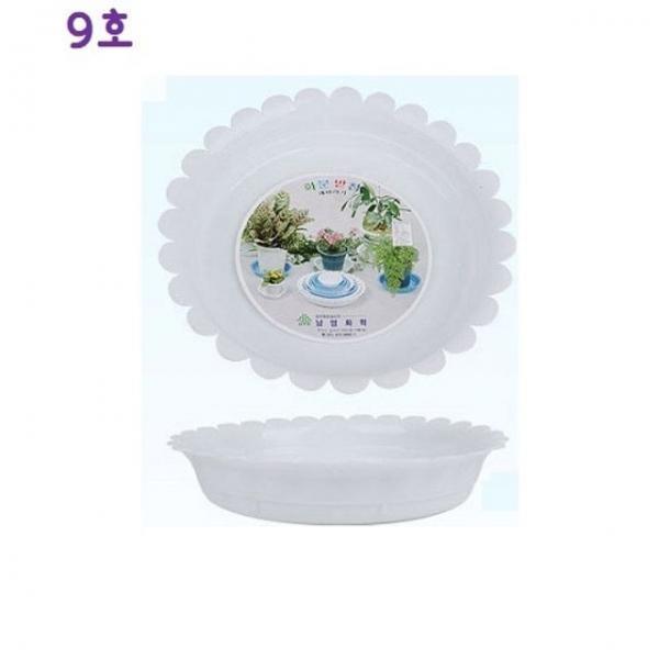 화분받침 해바라기 9호(약 지름24.5x높이5.2cm)