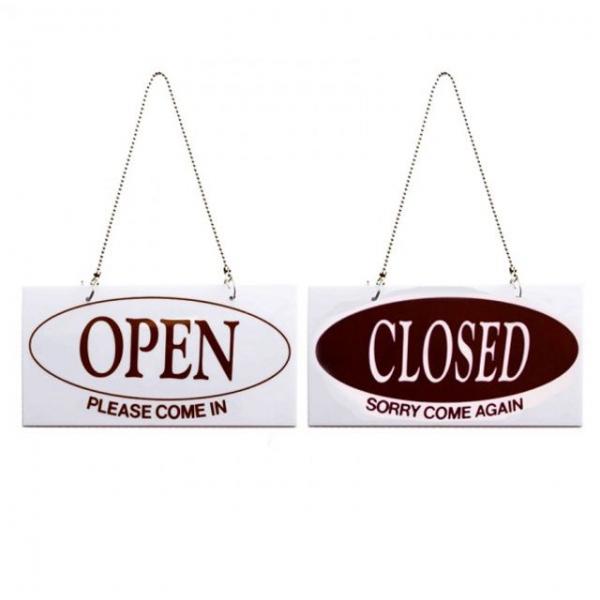 아트사인 2201 OPEN.CLOSED출입문표지판 양면