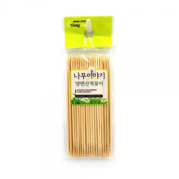 다용도 양면 산적꽂이 미니 10cm 50P