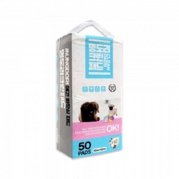 반려견 배변용품 강아지 크린 패드 50매 아로마향