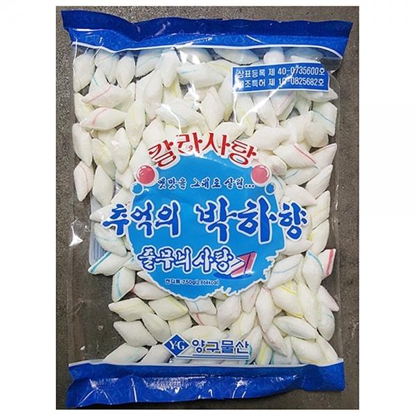 칼라 박하 사탕 양구 750g X10개 업소용 캔디 식당용