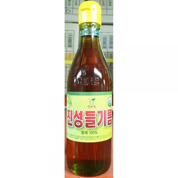 들기름 소 진성 350ml x20개 들맛기름 업소용 식당용