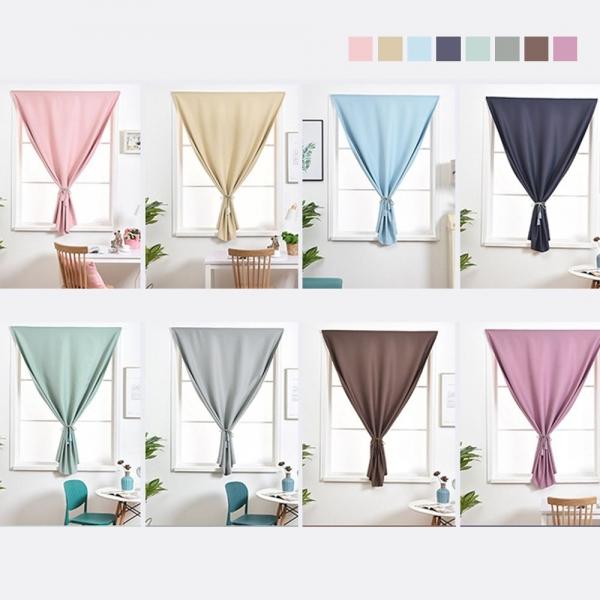 키밍 찍찍이 암막 커튼 창문커텐 무타공 부착식