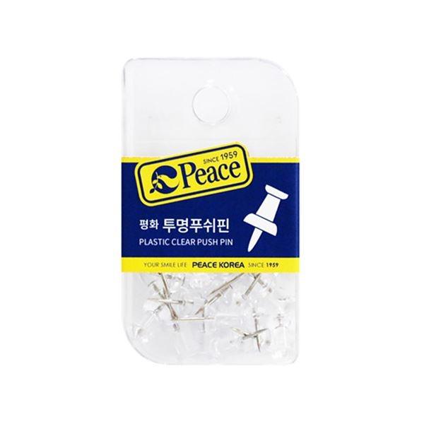 평화 투명푸쉬핀 no.12-6
