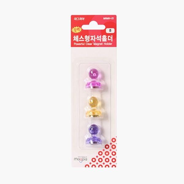 체스형 자석홀더(중) 21mm 3개입