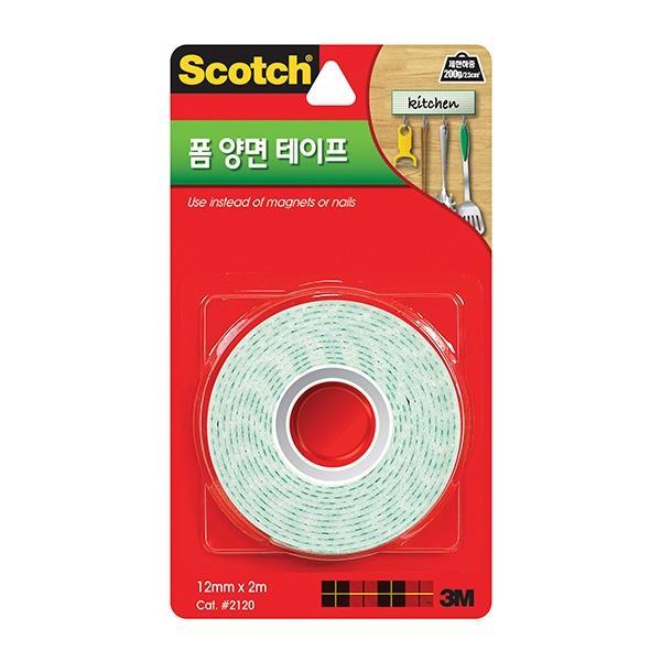 스카치 폼 양면 테이프(12mmx2m)