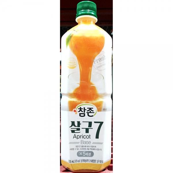 업소용 카페 식자재 살구 음료 베이스 원액 835ml