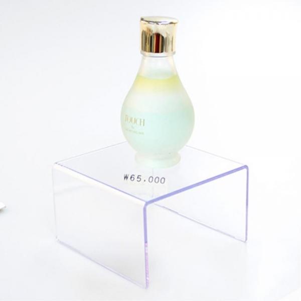 백화점 상품진열대 아크릴 받침대 2개 거치대 수납