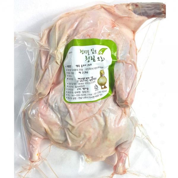 업소용 식당 식자재 재료 청림 통오리 24호 2.2kg