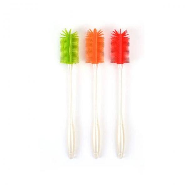 실리콘 물병세척솔 젖병브러쉬(랜던발송)