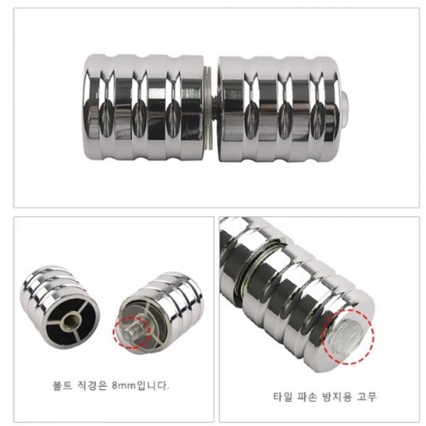욕실 샤워실 샤워 강화 유리 부스 파손 방지 홈손잡이