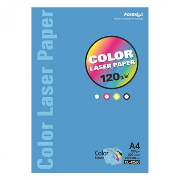 폼텍 컬러 전용지 A4 120g 200매 CL12570