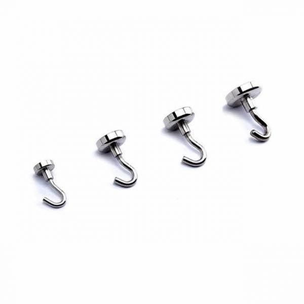 인테리어 소품 다용도 원형 자석 옷걸이 고리 36mm