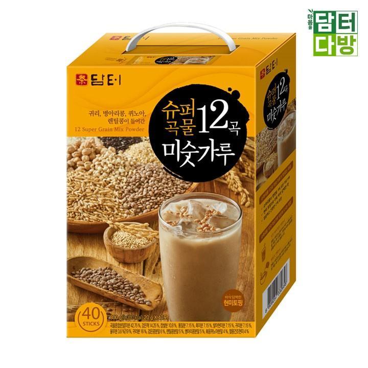 담터 슈퍼곡물 12곡 미숫가루 40스틱