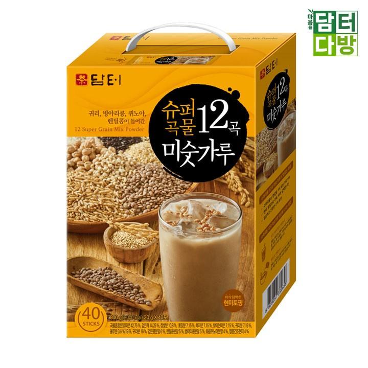 담터 슈퍼곡물 12곡 미숫가루 40스틱