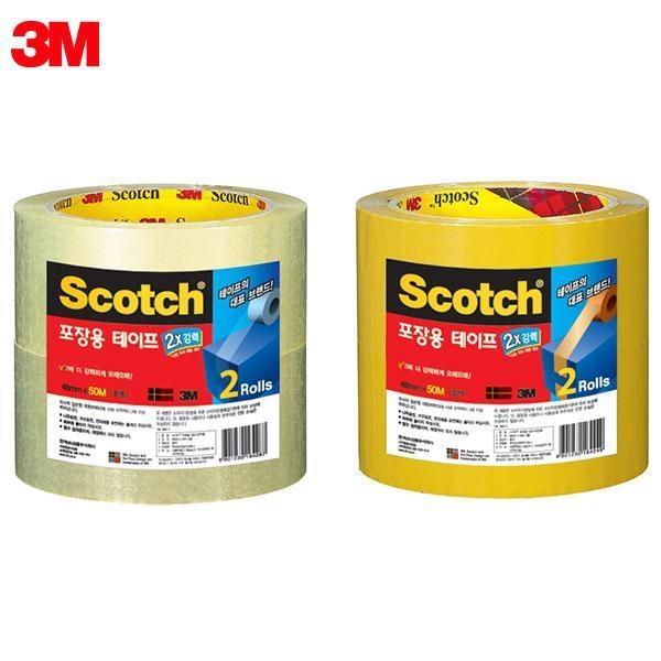 3M 스카치 3615R-2 포장용  박스테이프 4850