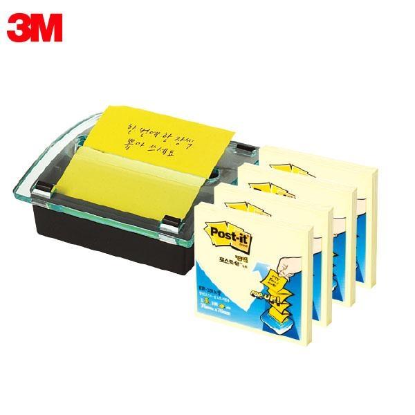 3M 포스트잇 크리스탈 팝업 디스펜서 DS-330