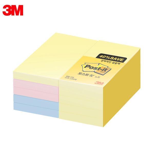 3M 포스트잇 노트 알뜰팩 656-10A