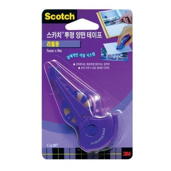 3M)한손으로쓰는 양면테이프 리필(017R-8.4X8mm) M323500