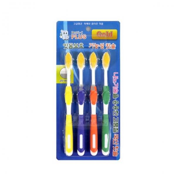 IS 덴티씨 골드칫솔 4P