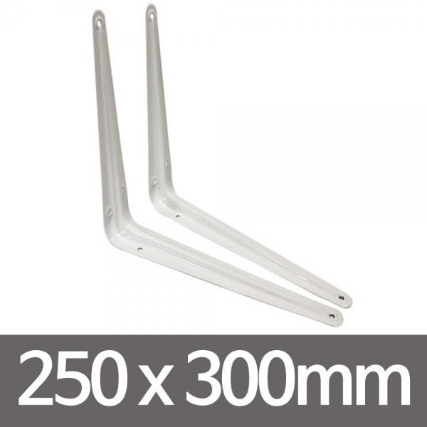 ㄱ선반받침대2개입-화이트250x300)벽선반 고정선반