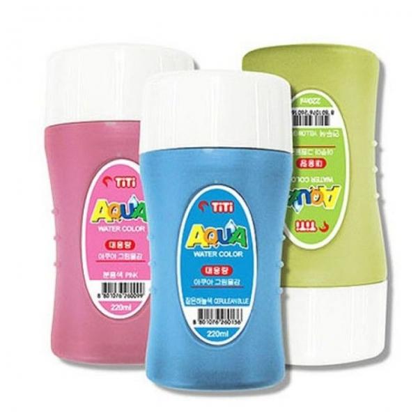 티티아쿠아물감세트-그림물감 220ml 14색 - 48709
