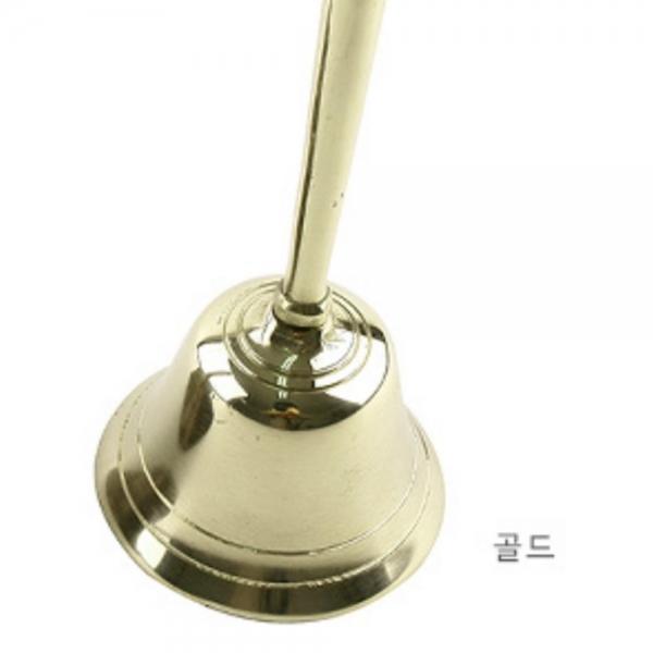 두부장수 알림 맑은 소리 딸랑이 종 두부 종 골드색상