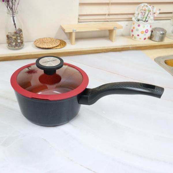 미끄러짐 방지 인덕션 디스크 적용 코팅 냄비 18cm