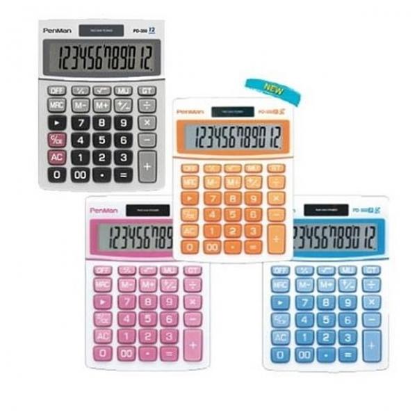 펜맨계산기 PD-350 일반.핑크.블루.오렌지 - 41041