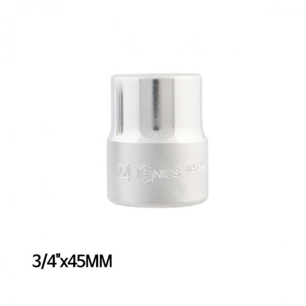지니어스 6각핸드소켓 복스알 임팩소켓 3/4in x 45mm