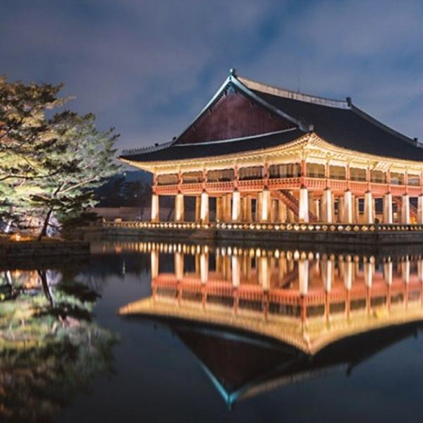 500조각 직소퍼즐 - 경복궁 경회루의 야경