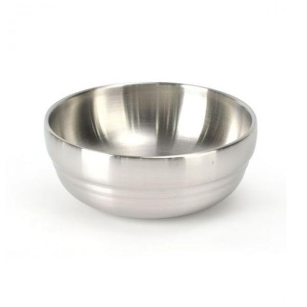 스텐 이중국그릇 스텐국대접-14cm