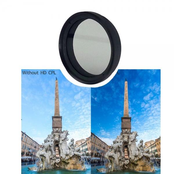 37mm 미지아 4K 액션캠 렌즈 CPL 필터 편광 샤오미