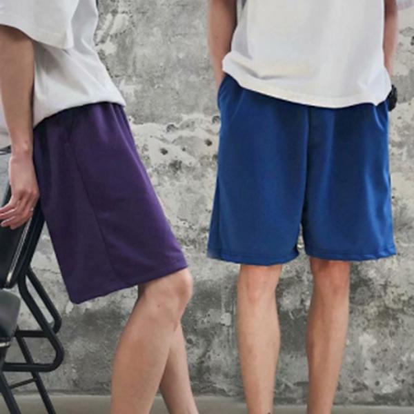 남자 캐주얼 허리 밴딩 추리닝 면소재 패션 반바지