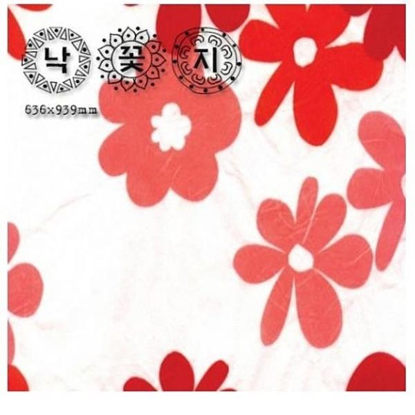 한지로응용한지3 난꽃지 5장 - 35523