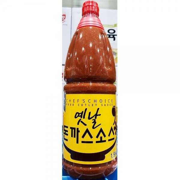 식재료 미담채 옛날 돈까스소스 1.8L LW