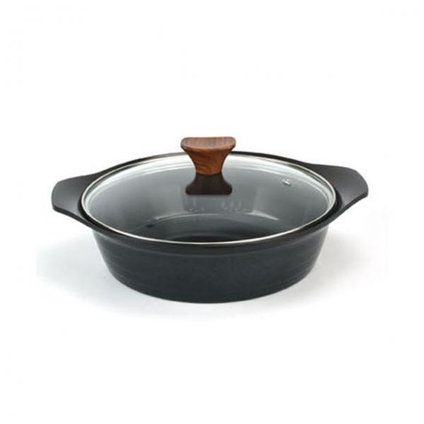 리빙온 인덕션 프리미엄 전골냄비-24cm