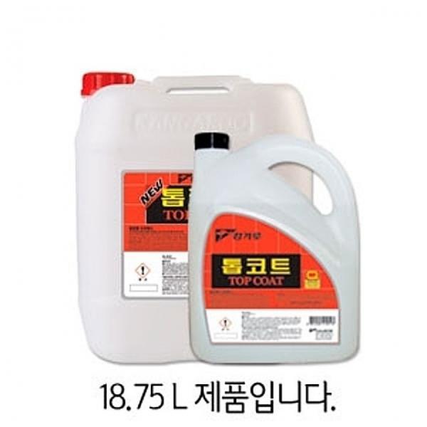 캉가루 PVC타일 탑 수지 바닥광택제 18.75L