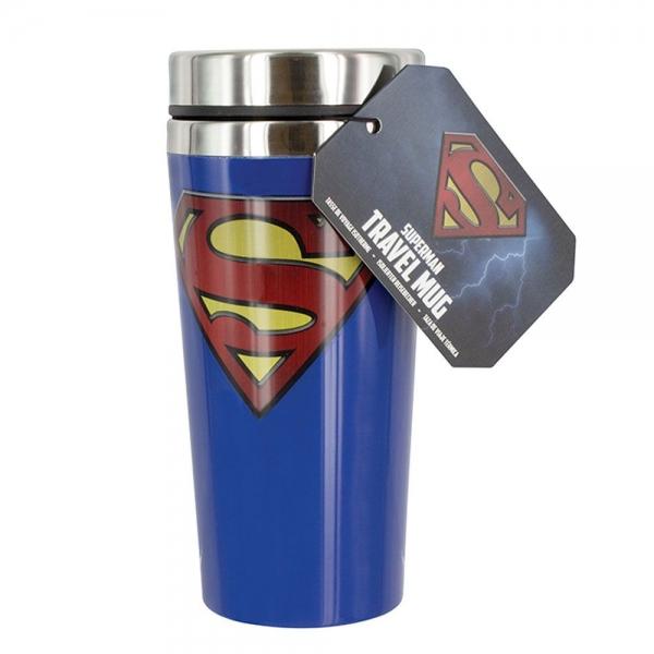 슈퍼맨 로고 450ml 트래블 텀블러 머그 텀