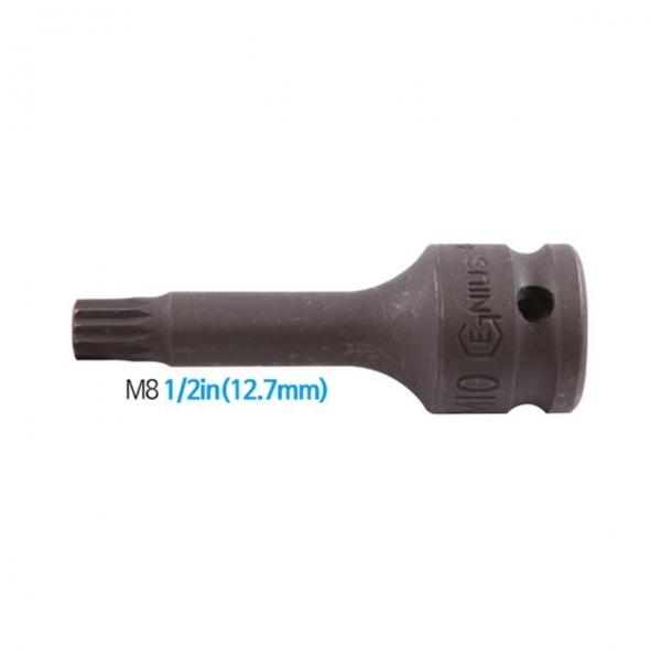 지니어스 임팩트별비트소켓 12각 M8 1/2in(12.7mm)