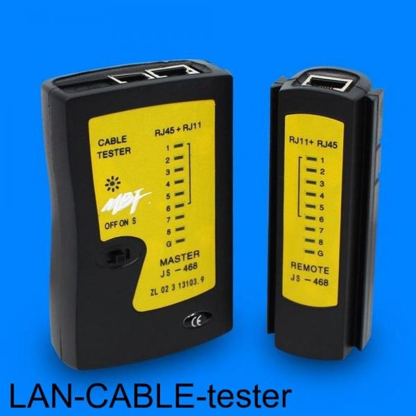 분리형 랜 테스터기 RJ11-12 RJ45 건전지 미포함